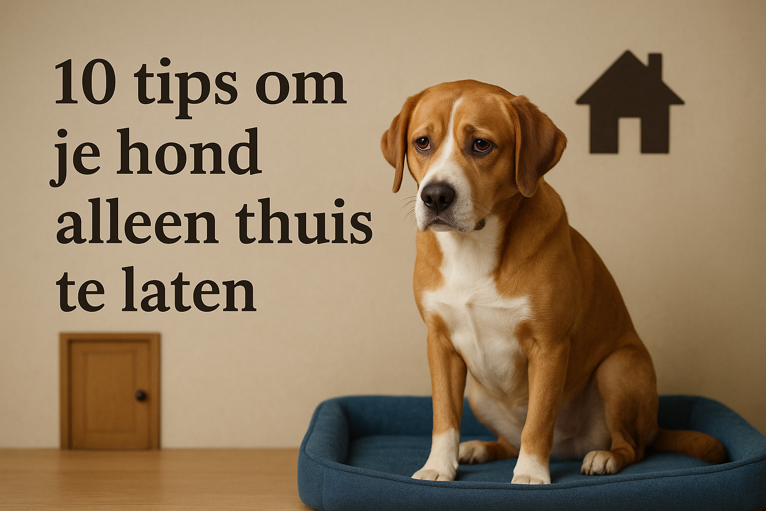 10 tips om je hond alleen thuis te laten