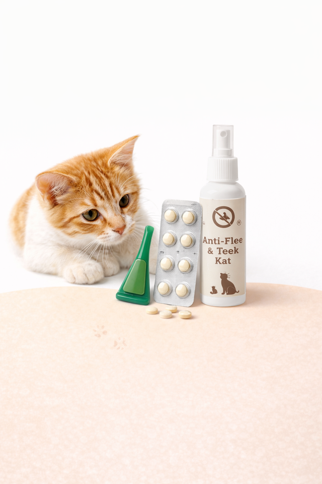 Anti-vlooien & ontworming voor katten