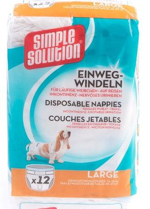 Simple Solution Wegwerp Honden Luier