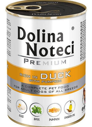 Dolina Noteci Premium Pies Kaczka i dynia puszka 400g