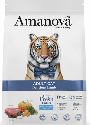 Amanova Cat Adult Delicious Lamb - jagnięcina 4kg