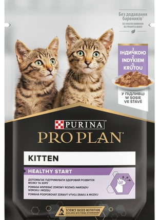 Purina Pro Plan Cat Kitten saszetka 4x85g 3+1 gratis