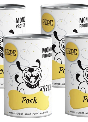 Paka Zwierzaka PEPE Zestaw puszek 3+1 GRATIS