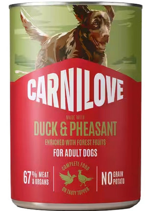 Carnilove Dog Duck & Pheasant Adult - kaczka i bażant puszka 400g