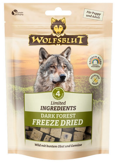 Wolfsblut Dog Limited Ingredients Freeze Dried Dark Forest - dziczyzna 40g