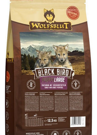 Wolfsblut Dog Black Bird Puppy Large - indyk i bataty 12,5kg