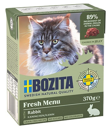 Bozita z Królikiem kawałki w galaretce kartonik 370g
