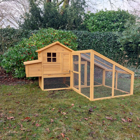 Premium Kippenhok Woods met ren
