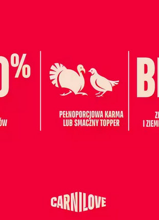 Carnilove Dog Turkey & Duck - indyk i kaczka saszetka 300g