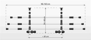 Trixie Hondenrek Auto Zilver / Zwart