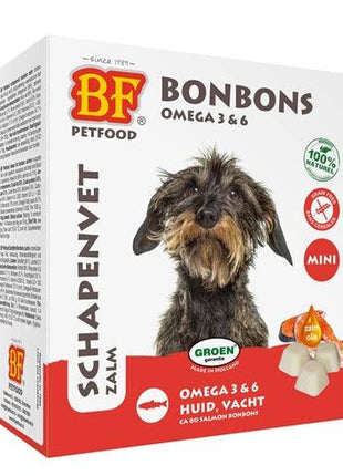 Bf Petfood Schapenvet Mini Bonbons Zalm