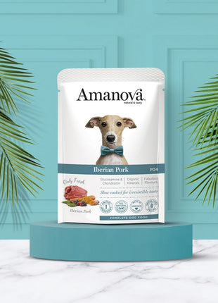 Amanova Dog Adult Iberian Pork - wieprzowina saszetka 300g [P04]