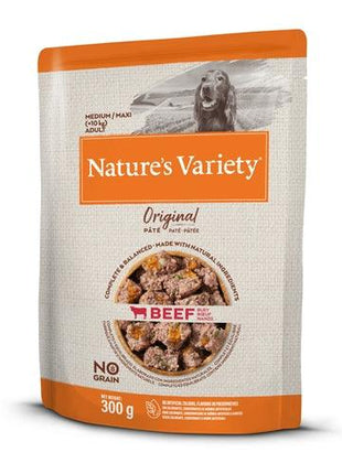 Nature's Variety Original Adult Medium/Maxi Zak Rund - Graanvrij natvoer - 300 gram