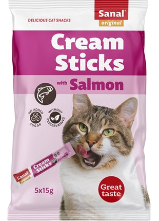 Sanal Cream Sticks Kat Zalm
