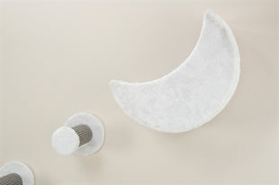 Trixie Katten Klimset Voor Aan De Muur 4 Klimplekken Wit / Grijs