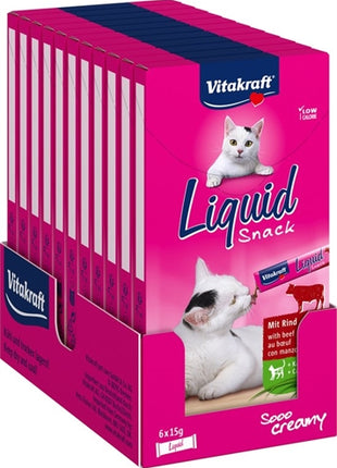 Vitakraft Cat Liquid Snack Rund & Inuline