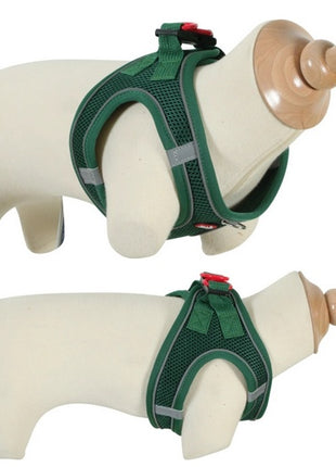 Zolux Szelki oddychające z siatki S zielone