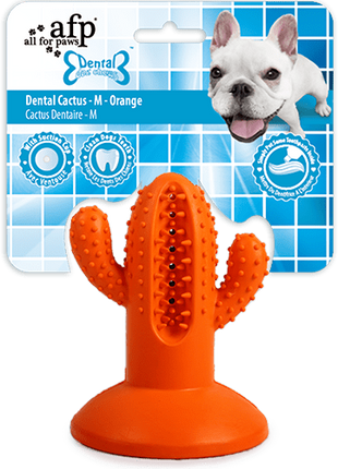 AFP Dental Chews - Dental Cactus M Oranje