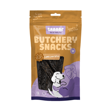Braaaf Butchery Snacks Lamslever bites 120 g