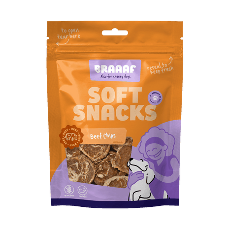 Braaaf Soft Snack Chips - Rund & Vis