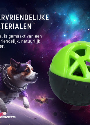 Dog Comets Moonstone Traktatiebal Groen