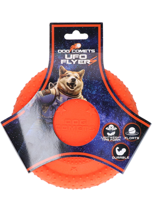 Dog Comets UFO Flyer Oranje