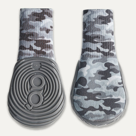 Goo-eez Dog Boots Ultras 2 Per Pack Camo/Grijs