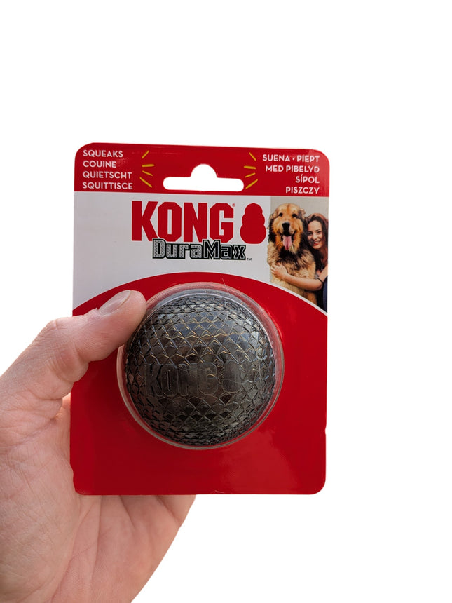Kong Duramax Bal - Extreem stevige hondenbal met pieper