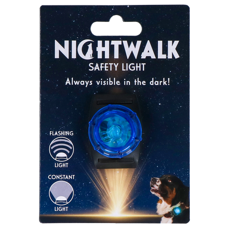 Nightwalk Safety Light Blauw