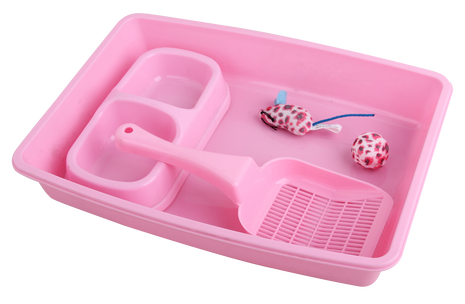Pawise Kitten Starter Set Roze