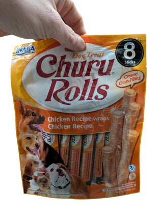 Inaba Dog Churu Rolls Chicken Recipe Wraps