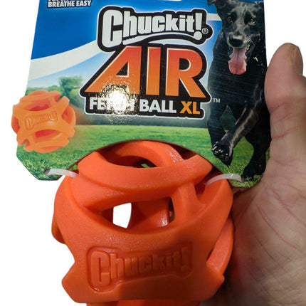 Chuckit Breathe Right Fetch Bal Oranje - Bal met leuke structuur in verschillende maten