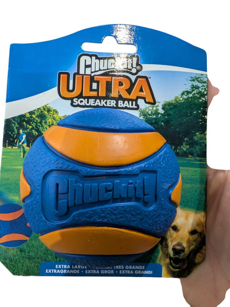 Chuckit Ultra Squeaker Bal - Bijna onverwoestbare bal met pieper - Diverse maten