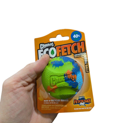 Chuckit Ecofetch Ball Gerecycled – Duurzaam speelplezier voor actieve honden
