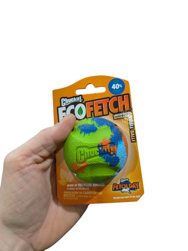 Chuckit Ecofetch Ball Gerecycled – Duurzaam speelplezier voor actieve honden
