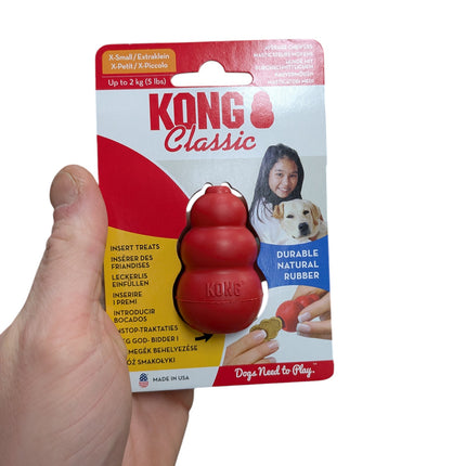 Kong Classic Rood – Het originele en meest geliefde hondenspeeltje