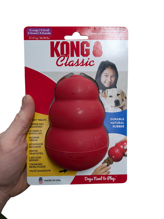 Kong Classic Rood – Het originele en meest geliefde hondenspeeltje