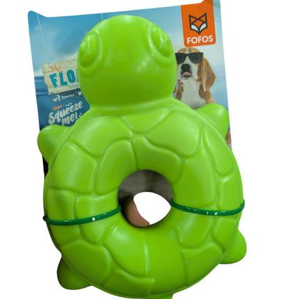 Fofos Zeeschildpad - Drijvend kauwspeeltje met pieper