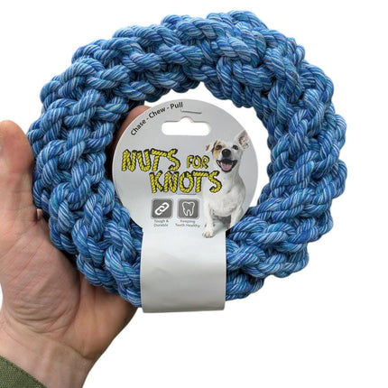 Happy Pet Nuts For Knots Ring – Stevig Flostouw voor Kauw- en Trekspelletjes