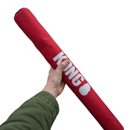 Kong Signature Stick Rood / Zwart - Voor grote honden