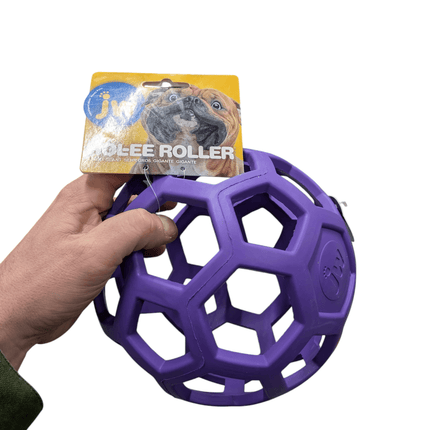 JW Hol-Ee Roller - Hondenspeelgoed voor binnen - Verschillende maten beschikbaar