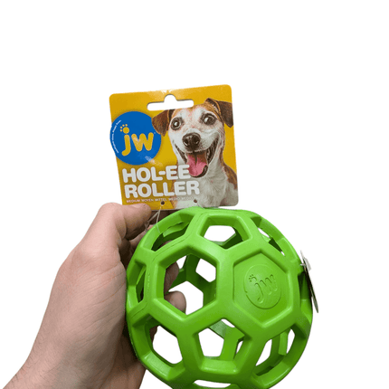 JW Hol-Ee Roller - Hondenspeelgoed voor binnen - Verschillende maten beschikbaar
