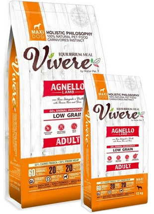 Vivere Maxi Adult Lamb Karma Monobiałkowa Jagnięciną dla dużych ras 12+3kg
