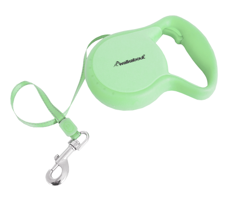 Walkabout Retractable Leash Glow in the Dark