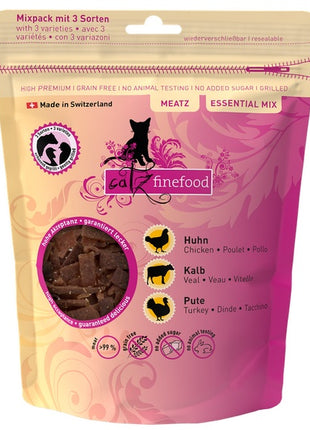 Catz Finefood Meatz Essential Mix - kurczak, indyk, cielęcina 45g