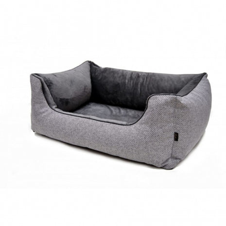 Lebon Hundebett Louis PLUS - Silver - 80 x 60 cm