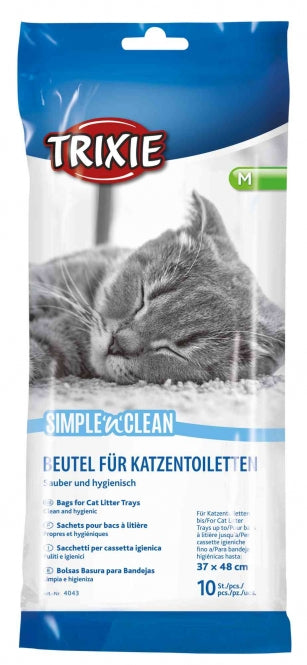 Trixie 10 Toilettenbeutel, bis 37 x 48 cm